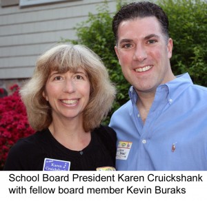 Karen Cruickshank with Kevin Buraks