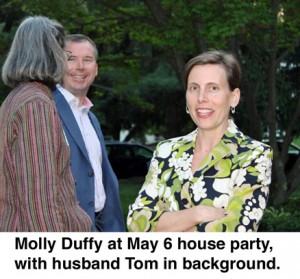 Molly Duffy, & husband Tom