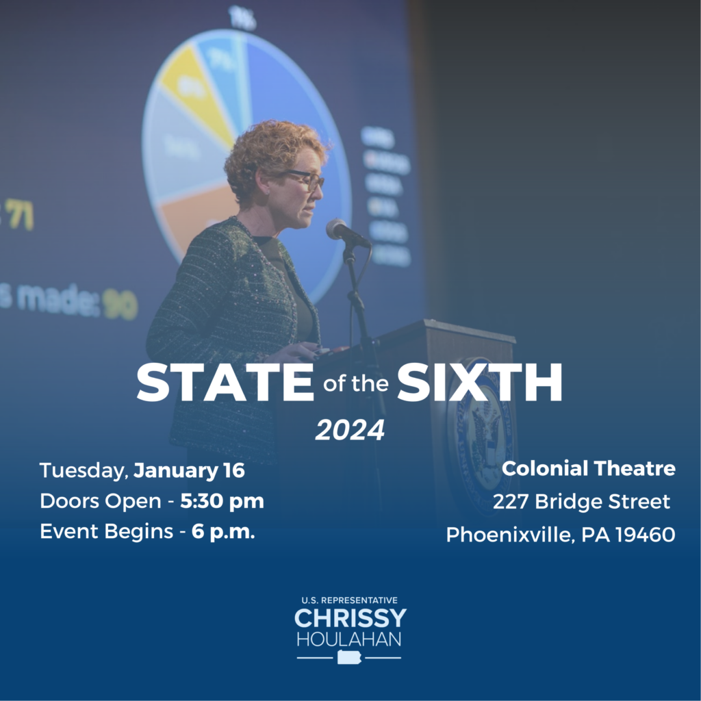 Rep Chrissy Houlahan State of the Sixth Town Hall Tredyffrin Township